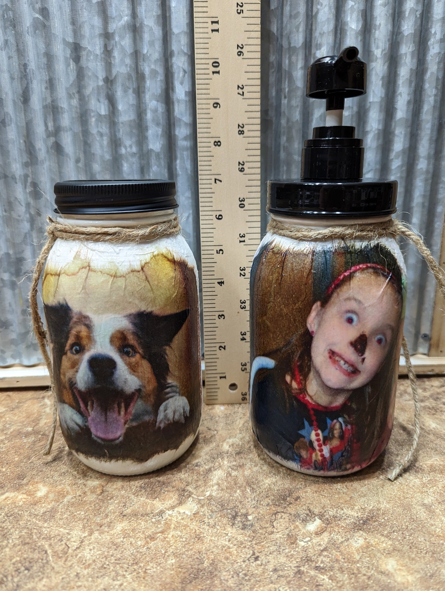 Custom photo Milk Jug