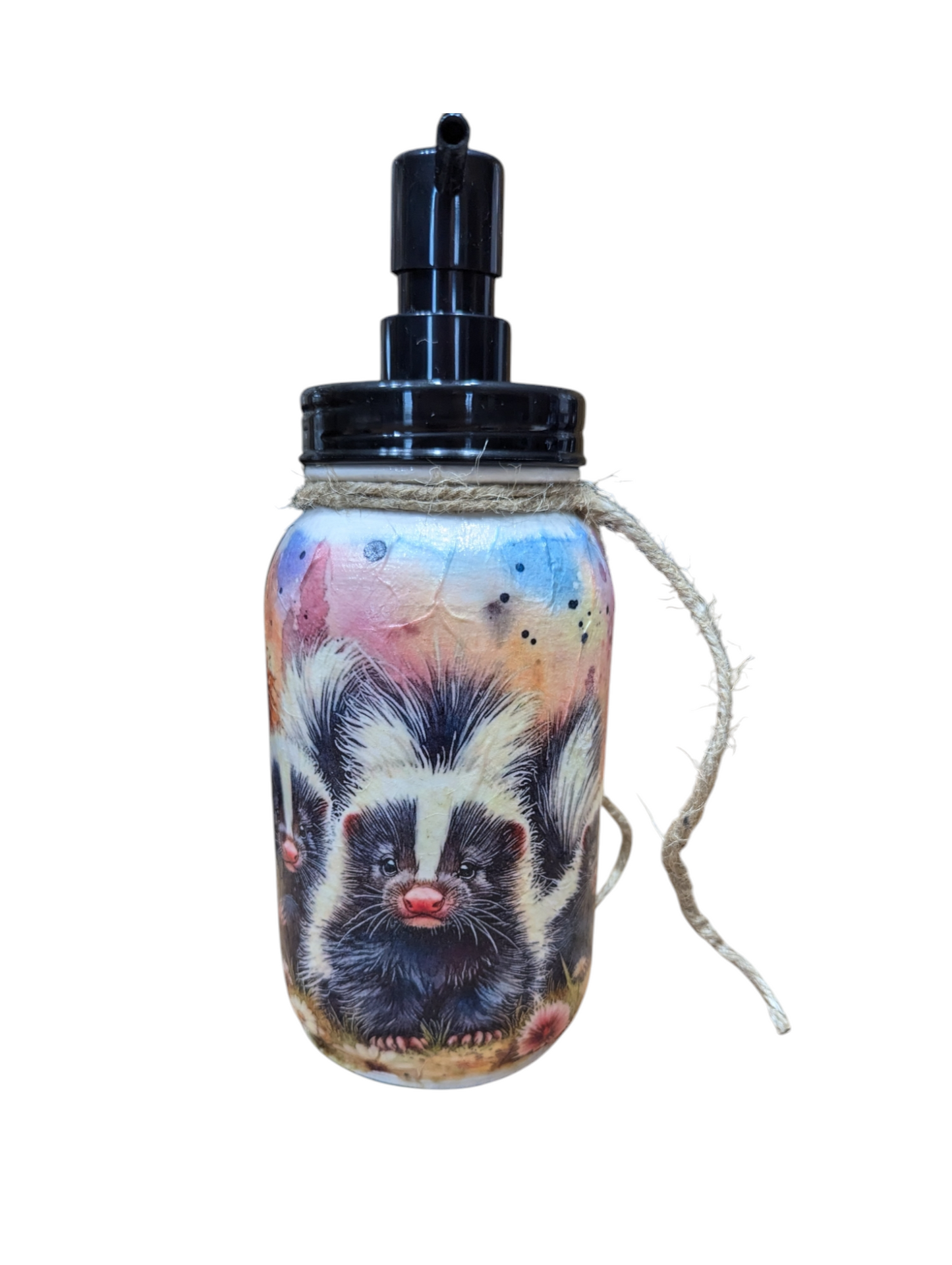 Skunk Trio Mason Jar