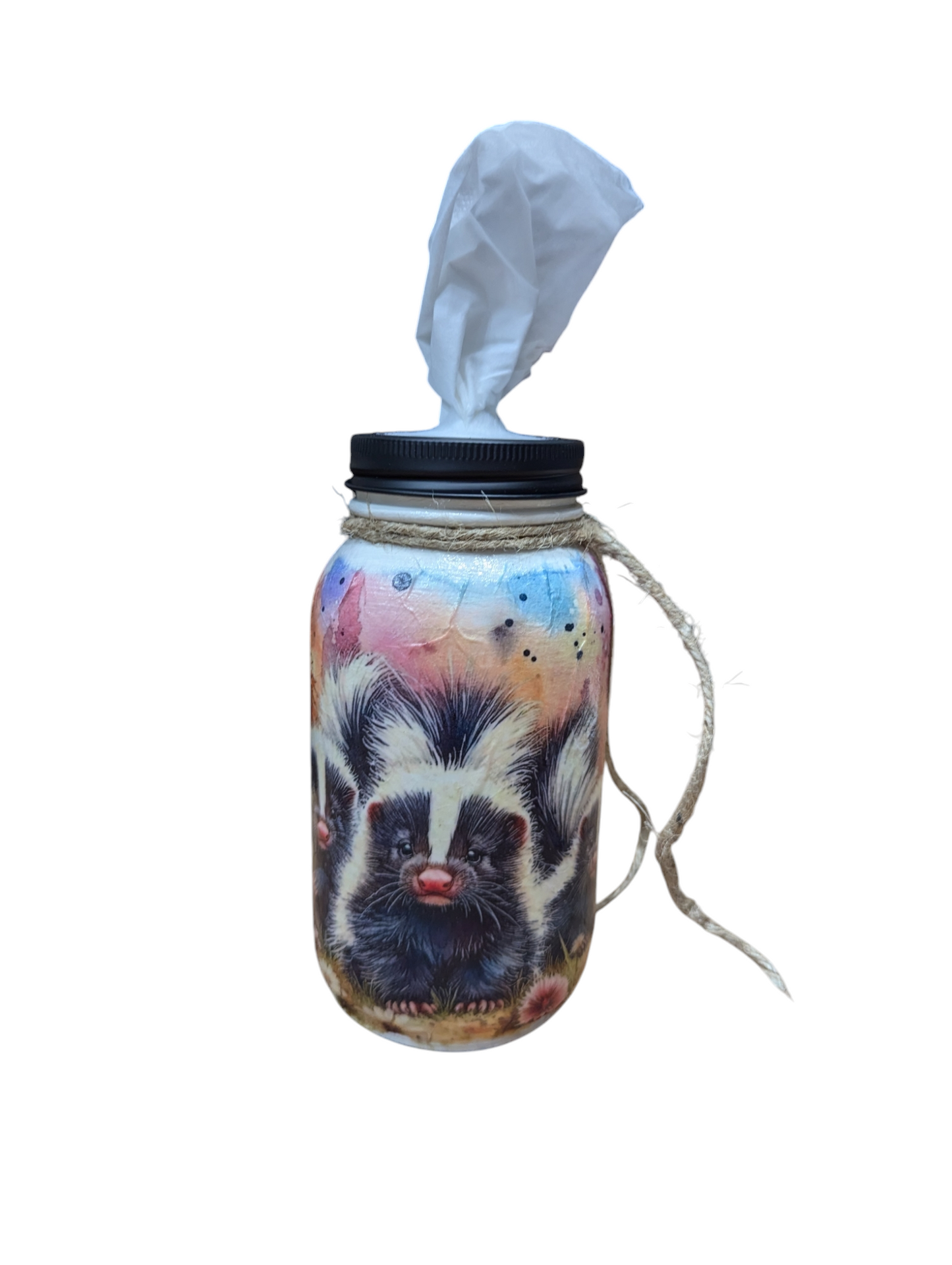 Skunk Trio Mason Jar