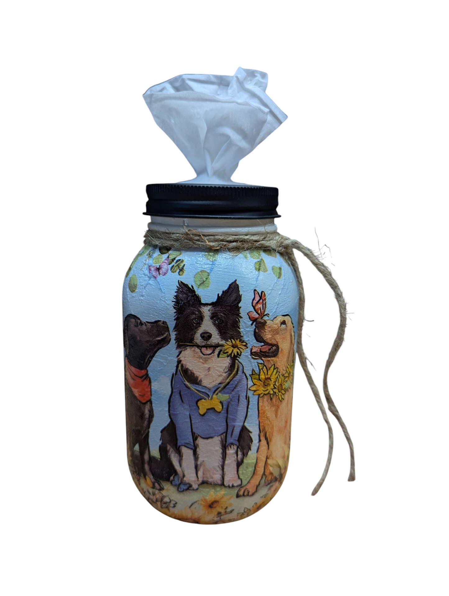 Dog Friends Mason Jar