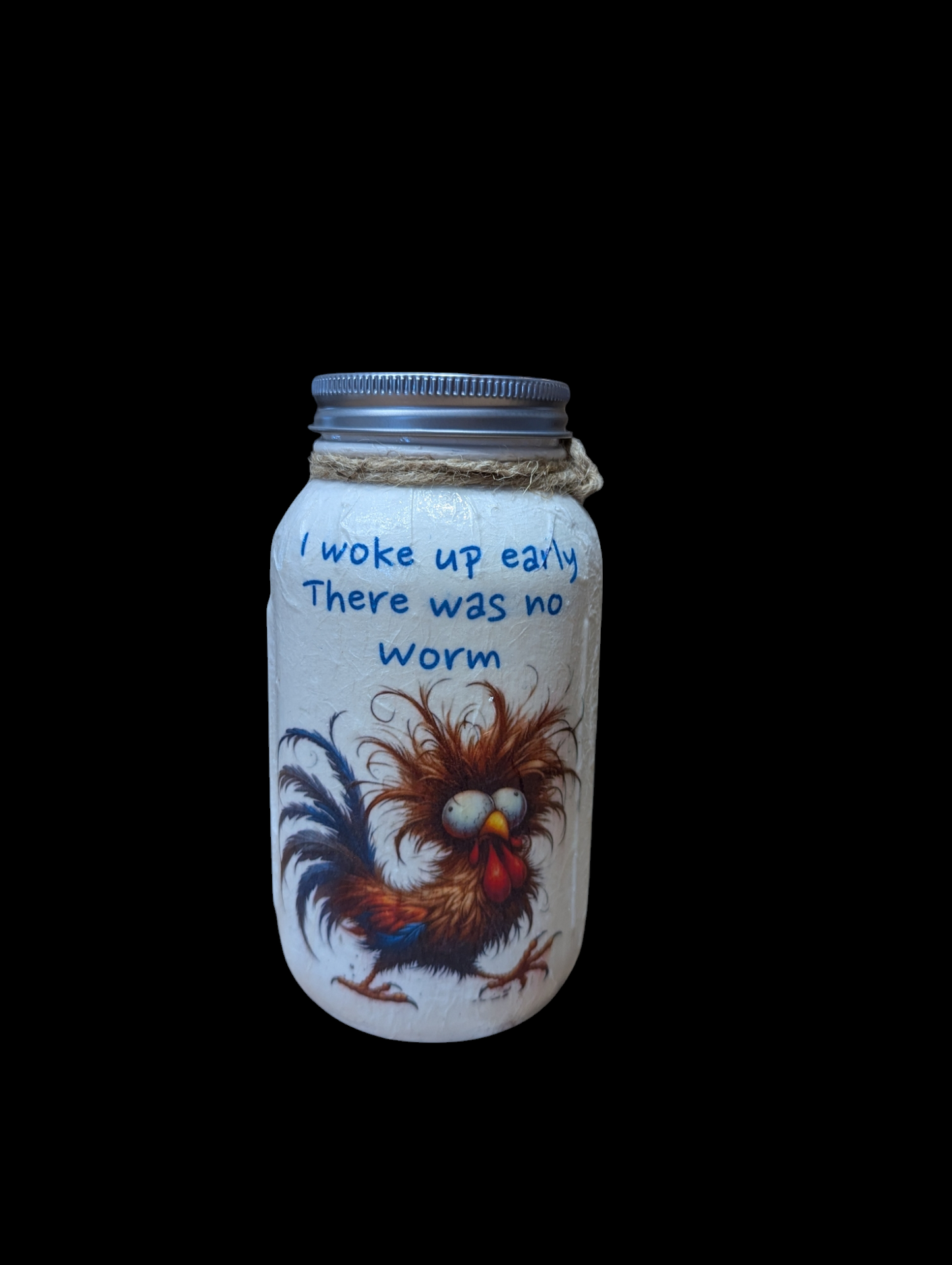 Early Bird Mason Jar