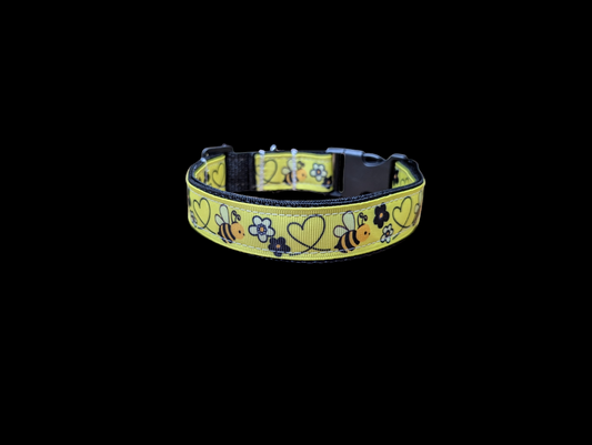 Bumblebee Dog Collar